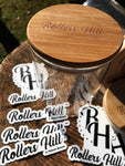 "Rollers Hill" Limited Edition Tight-Seal Bamboo Top Jars